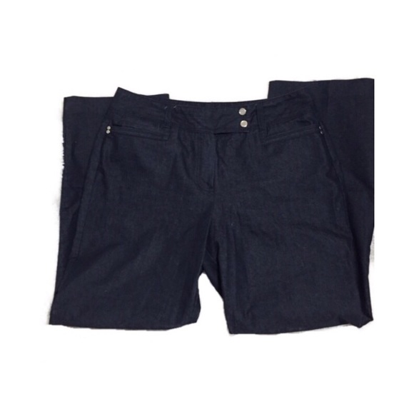 New Directions Dress Jeans in Dark Wash Size 12 - Picture 1 of 3